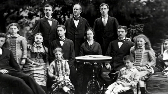 Die Mannesmann-Familie um 1870